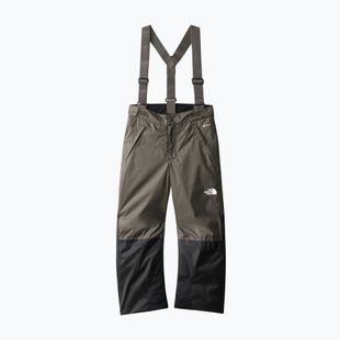 The North Face Teen Snowquest Suspender gyermek síelő nadrág sötétzöld NF0A7X3P21L1