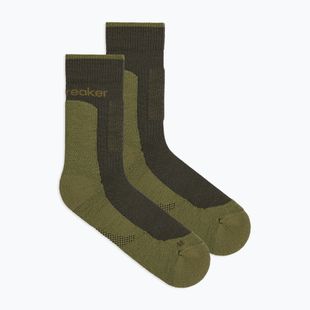 Férfi zokni Icebreaker Merino Hike+ Medium Crew dark loden/sphagnum