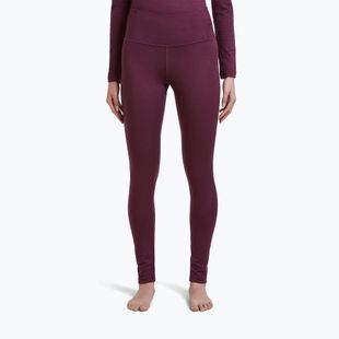 Női thermoaktív nadrág Icebreaker Merino 200 Oasis High Rise Leggins dark berry