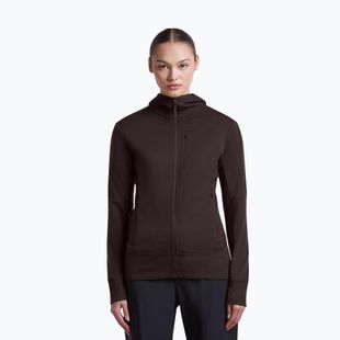Női pulóver Icebreaker Merino 260 Quantum IV LS Zip Hoodie bittersweet