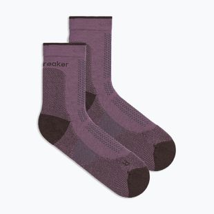Női zokni Icebreaker Merino Hike+ Ultralight Quarter grey plum/bittersweet