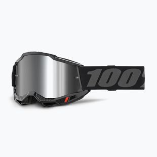 Kerékpáros szemüveg 100% Accuri 2 black/silver mirror