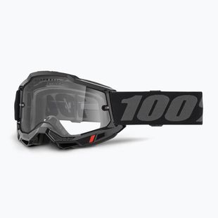Kerékpáros szemüveg 100% Accuri 2 Enduro MTB black/clear