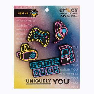Kitűzők Crocs Lights Up Neon Gamer lights up neon gamer 5 pack