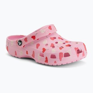 Papucsok Crocs Classic Valentines Day Clog flamingo