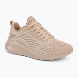 női cipő SKECHERS Bobs Squad Chaos Face Off beige