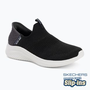 SKECHERS női cipő Ultra Flex 3.0 Smooth Step fekete/fehér