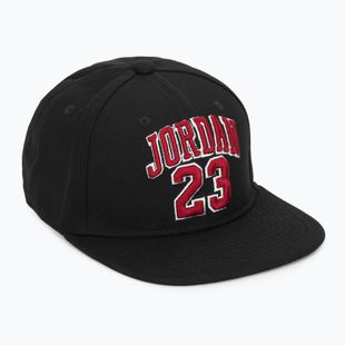 Gyerek ellenzős sapka Nike Jordan Jersey Flatbrim black