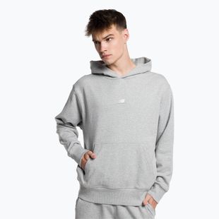 Férfi edzőpulóver New Balance Athletics Remastered Graphic French Terry szürke MT31502AG