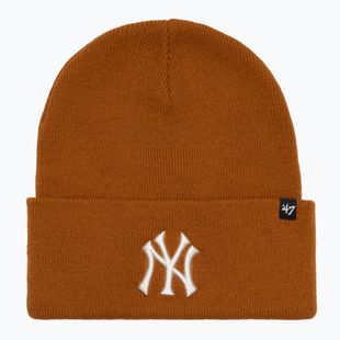 Téli sapka 47 Brand MLB New York Yankees Haymaker burnt orange