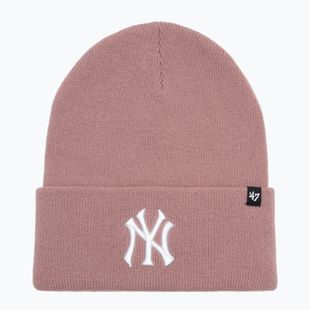 Téli sapka 47 Brand MLB New York Yankees Haymaker mauve