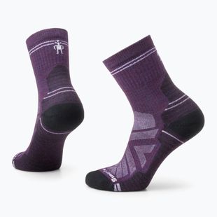 Női túrazokni Smartwool Performance Hike Light Cushion Mid Crew purple iris