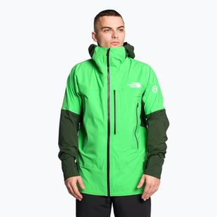 Férfi sí dzseki The North Face Summit Stimson Futurelight klorofil zöld