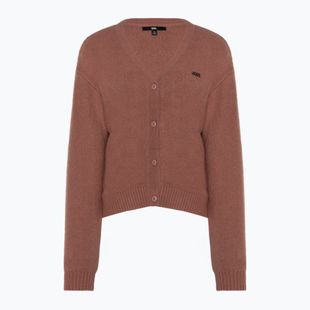 Női pulóver Vans Hadley Relaxed Cardigan whithered rose