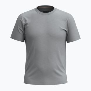 Férfi túrapóló Smartwool Short Sleeve Tee Slim Fit light gray heather