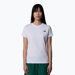 Női póló The North Face Simple Dome Slim Tee tnf fehér