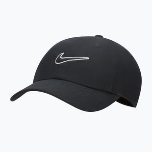 Baseball sapka Nike Club Unstructured Swoosh black/black