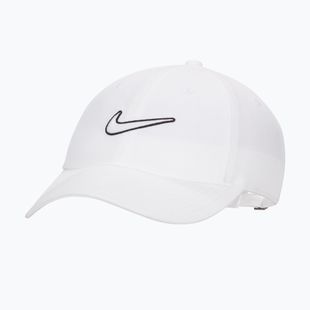 Baseballsapka Nike Club Unstructured Swoosh white/white