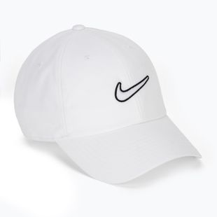 Baseballsapka Nike Club Unstructured Swoosh white/white
