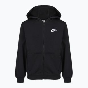 Gyerekpulóver Nike Club Fleece black/white