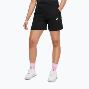 Nike Sportswear Club Fleece gyerek rövidnadrág fekete/fekete/fehér