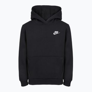 Gyerek pulóver Nike Sportswear Club Fleece black/white