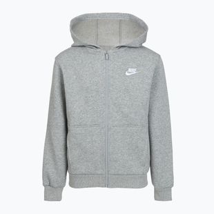 Gyerekpulóver Nike Sportswear Club Fleece dark grey heather/base grey/white
