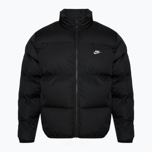 Férfi bélelt kabát Nike Sportswer Club Puffer black/white
