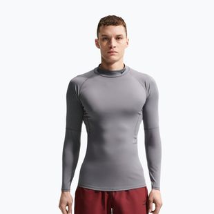 Férfi edző hosszú ujjú póló Nike Pro Dri-Fit Mock-Neck smoke grey/black