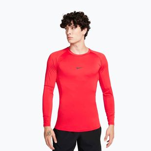 Férfi hosszú ujjú edzőfelső Nike Pro Dri-Fit Tight Fitness university red/black