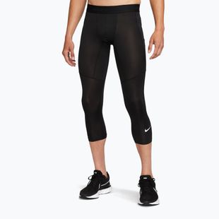 Férfi edzőleggings Nike Pro Dri-Fit 3/4 Tight Fitness black/white