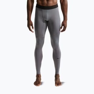 Férfi edzőleggingsek Nike Pro Dri-Fit Tight Fitness smoke grey/black