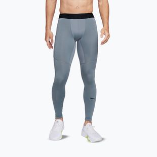 Férfi leggingsek Nike Pro Warm smoke grey/black