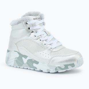 Gyerekcipő SKECHERS Uno Lite Camo Dazzle silver/grey