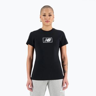 női mez New Balance Essentials Cotton Jersey black