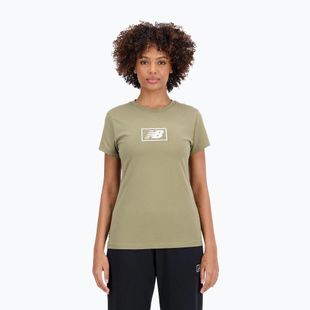 női mez New Balance Essentials Cotton Jersey green