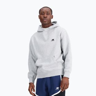 férfi melegítőfelső New Balance Hoops Fleece Hoodie athletic grey