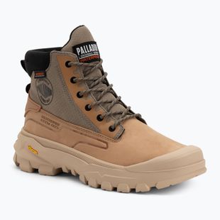 Férfi Palladium Pallarider SC WP+ szürkészöld/barna csizma