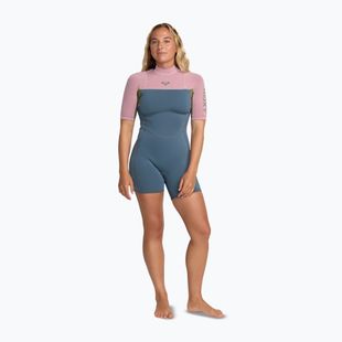 Női neoprén úszóruha ROXY 2/2 mm Prologue+ SS Springsuit Flock ash