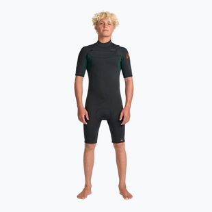 Férfi úszó neoprén Quiksilver Everyday Sessions 2/2 mm Chest Zip SS Spring jade