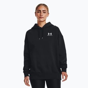 Női Under Armour Icon Fleece kapucnis pulóver fekete/fehér