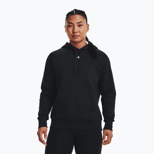 Női pulóver Under Armour Rival Fleece Hoodie fekete/fehér