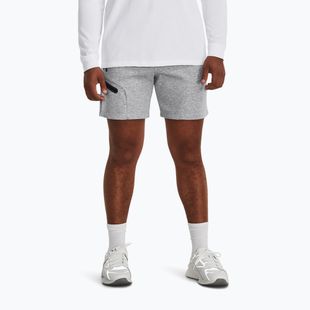 Under Armour Unstoppable Fleece férfi edzőshort mod gray/black