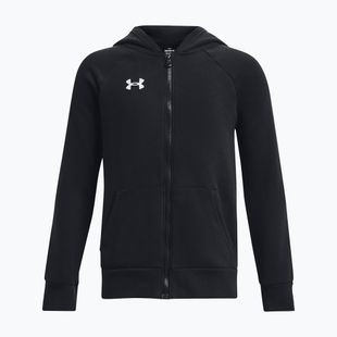Gyerek pulóver Under Armour Rival Fleece FZ Hoodie black