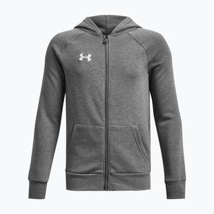Gyerek pulóver Under Armour Rival Fleece FZ Hoodie grey