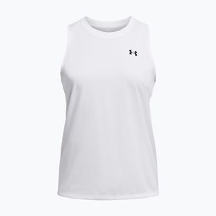 Női edző póló Under Armour Tech Tank Solid white/black