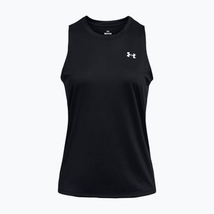 Női edző póló Under Armour Tech Tank Solid black/white