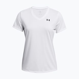 Női edző póló Under Armour Tech SSV Solid white/black