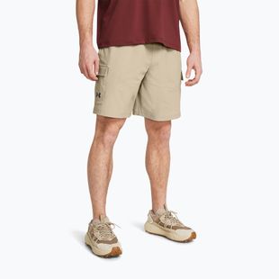 férfi edzőnadrág Under Armour Stretch Woven Cargo khaki base/black
