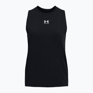 Under Armour Rival Muscle Tank fekete/fehér női edzős tank felső